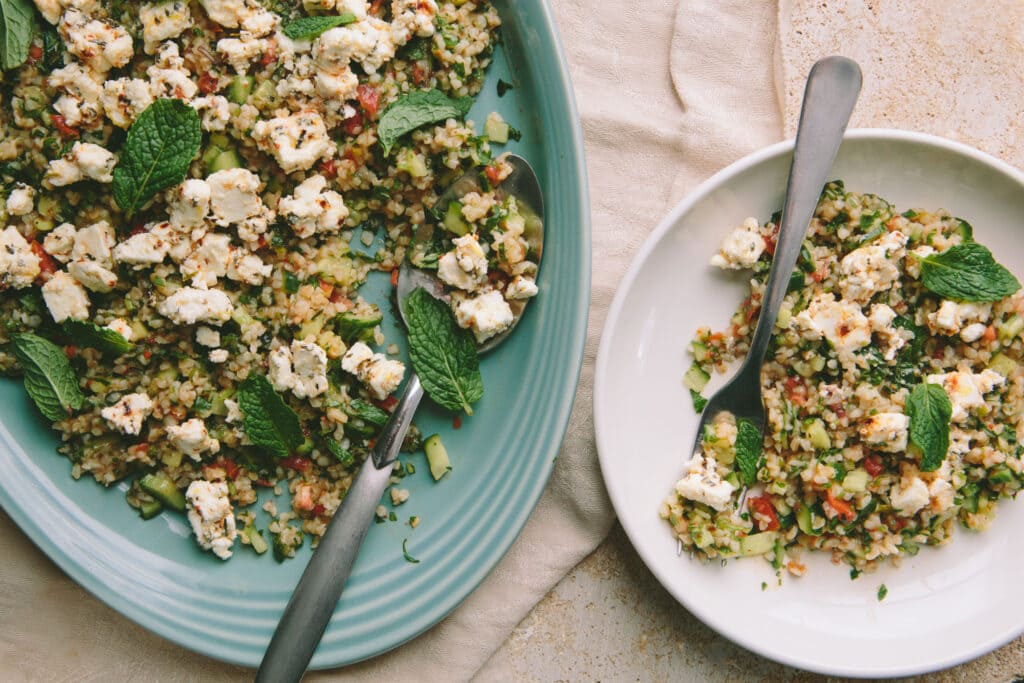 ensalada de bulgur