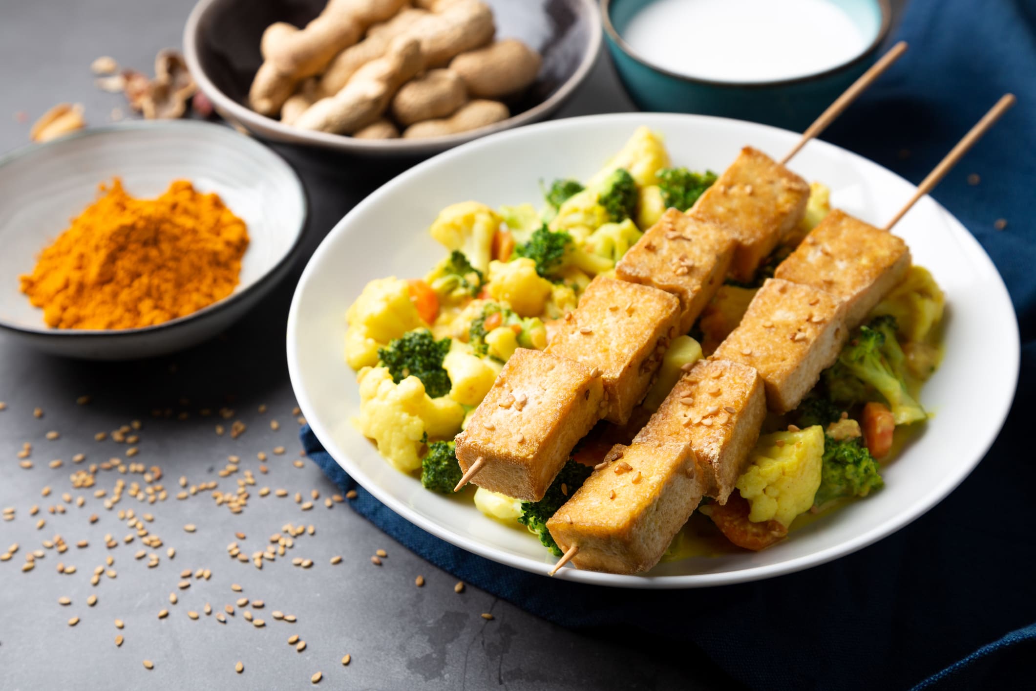 recetas con legumbres, tofu y tempeh