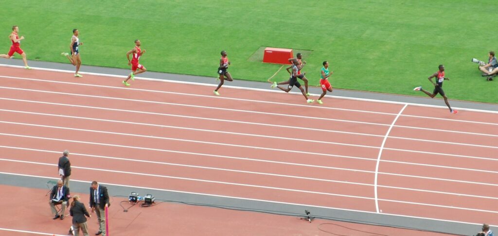 carrera de 800 metros